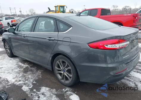 2020 Ford Fusion Sel z USA, uszkodzony, nr VIN 3FA6P0CD7LR174405